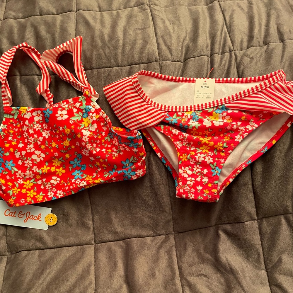Girls two piece swimsuit